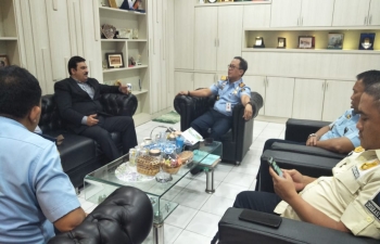 Consul General meets the Director of Immigration, Batam city on 19 June.