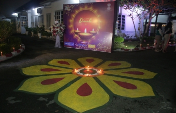 Celebration of festival of lights (Diwali) on 25 October, 2022