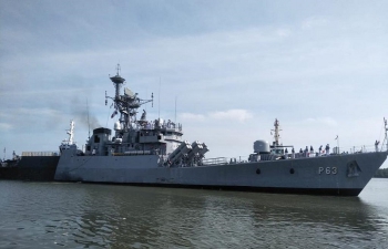 Visit of INS Kulish