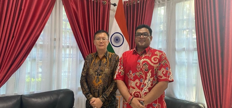 Hon'ble Speaker of DPRD Medan H.E. Hasyim visited Consulate General and met with Consul General on 28 March, 2024