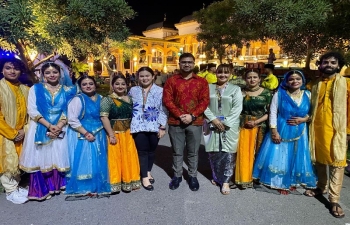 Performances by Kathak Dance troupe in Gelar Melayu Serumpun 2024
